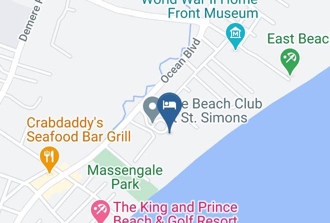 Beach Club Owners Association Map