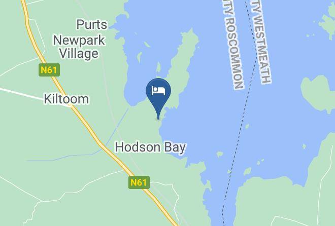 Hodson Bay Hotel Map