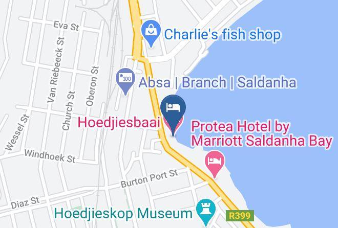 Westst - Hoedjiesbaai Hotel Maps