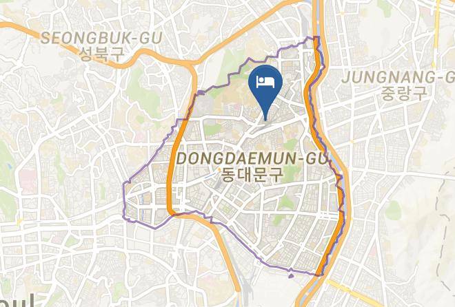 Dongdaemungu - Hoegi Motel Maps
