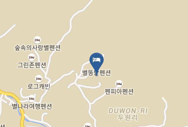 Hoengseonggun - Hoengseong Hello412 Pension Maps