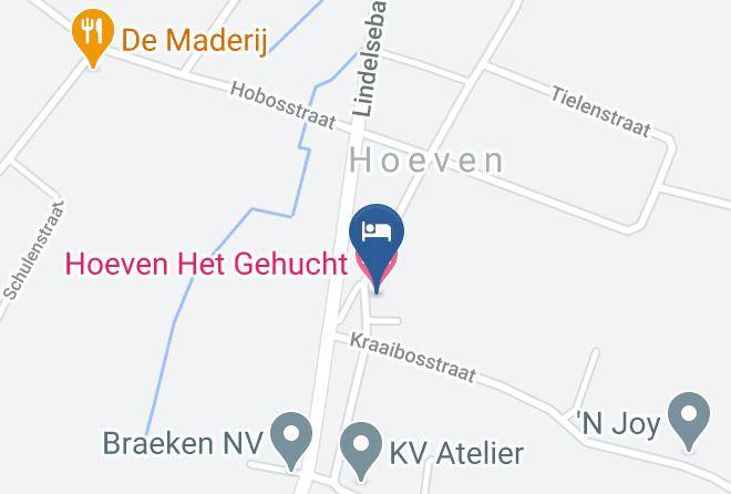 Hoeven Het Gehucht Map