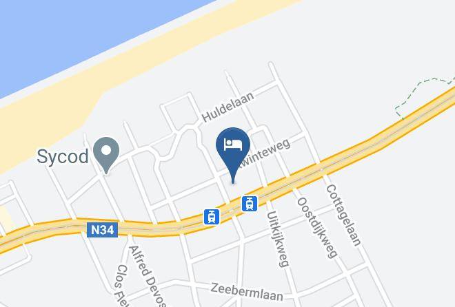 Hotel Hof Ter Duinen Map