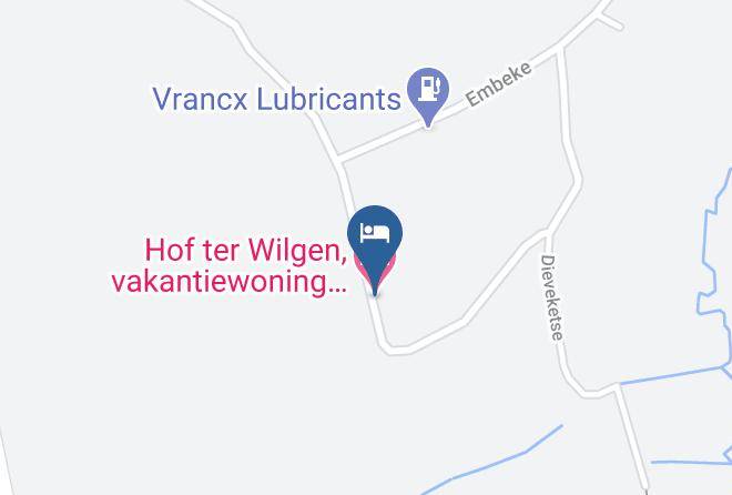 East Flanders - Hof Ter Wilgen Vakantiewoning Kamperen Bed And Breakfast Maps