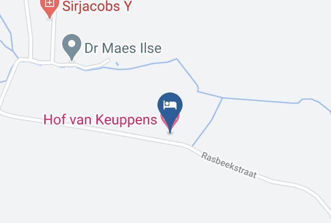 Flemish Brabant - Hof Van Keuppens Maps