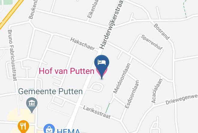 Hof Van Putten Map