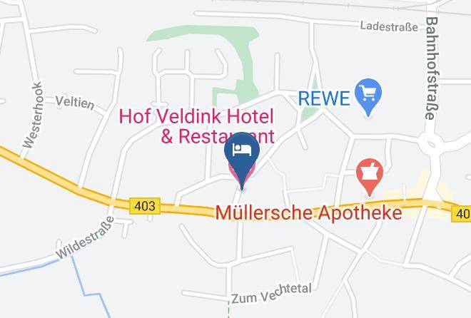 Hof Veldink Hotel & Restaurant Map