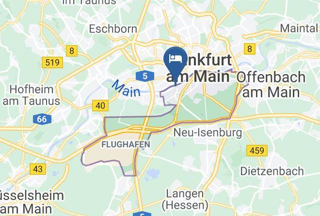 Frankfurt Am Main - Hoffmanns Hofe Maps
