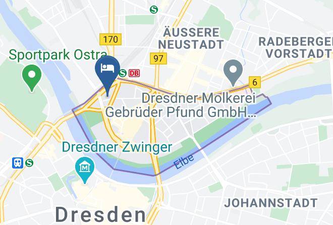 Dresden - Hofgarten 1824 Maps