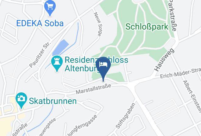 Altenburger Land - Hofgartnerei Pension Und Weinstube Maps