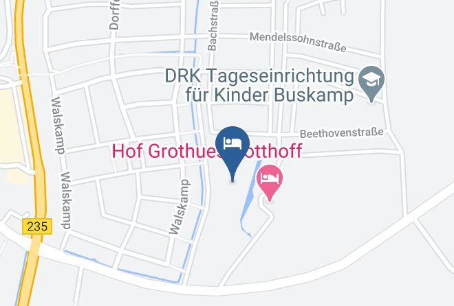Hofhotel Grothues Potthoff Map