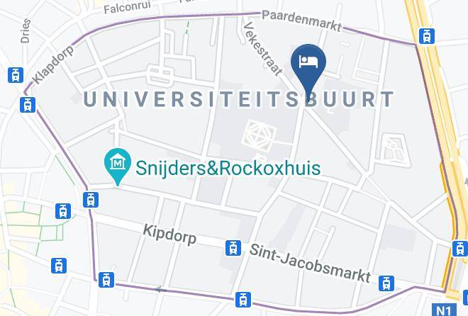 Antwerp - B&b Hofje Antwerpen Maps