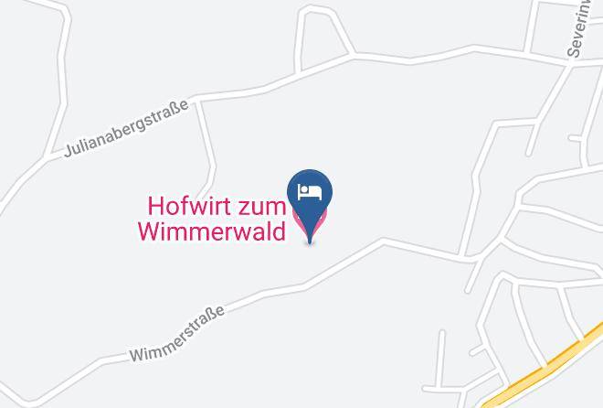 Hofwirt Zum Wimmerwald Map - Upper Austria - Linz Land