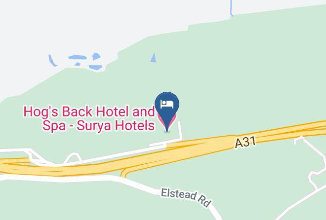 Surrey - The Hogs Back Hotel And Spa Maps