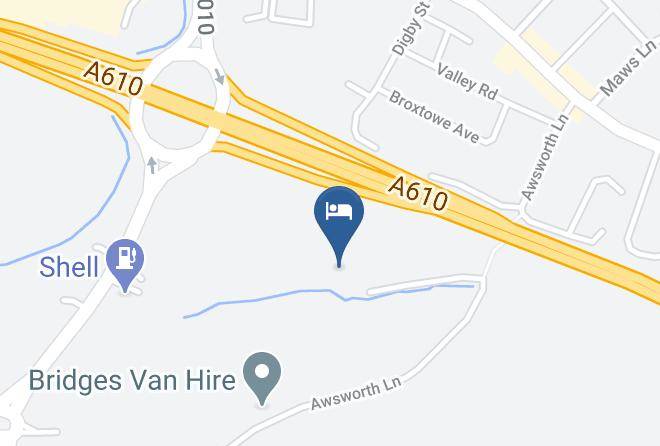 Notts - Hog's Head Hotel Maps