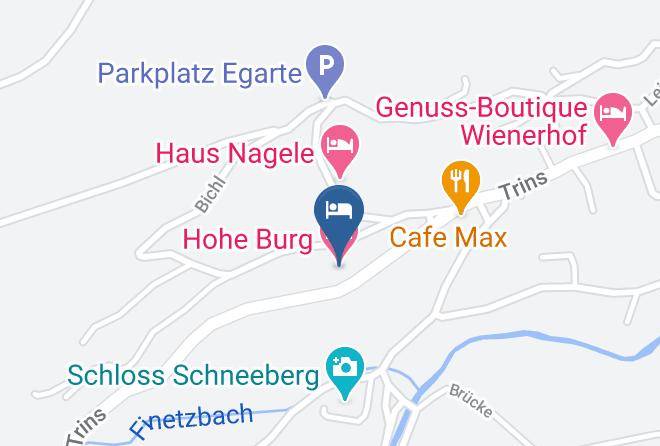 Innsbruck Land - Hohe Burg Maps