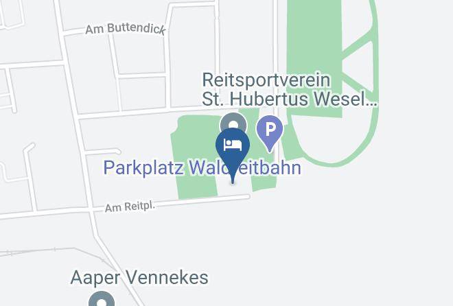 Wesel - Hotel U Restaurant Hohe Mark Inh W Borcherding Maps