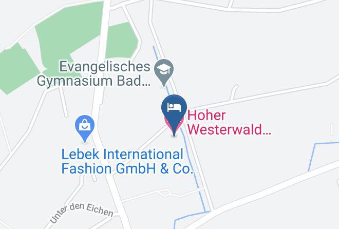 Westerwaldkreis - Hoher Westerwald Jugendherberge Bad Marienberg Maps