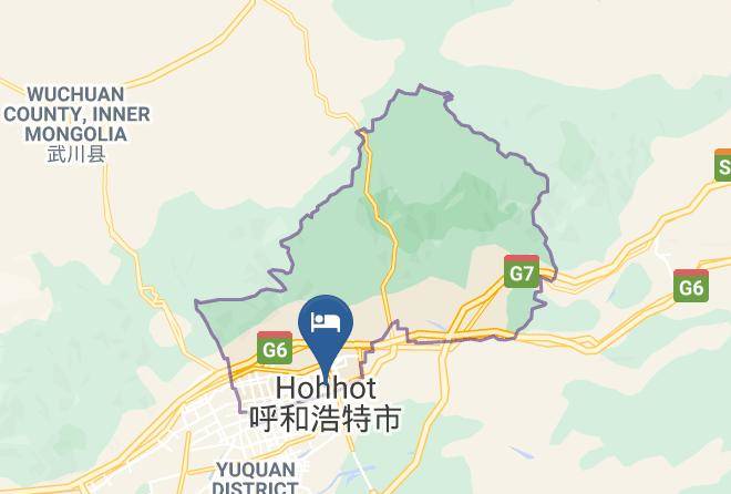 Hohhot - Hohhot Chengfu Hotel Maps