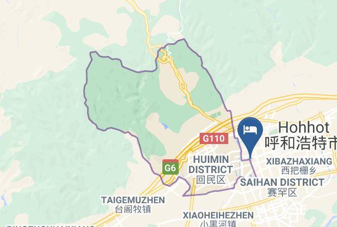 Hohhot Railway Hotel Map