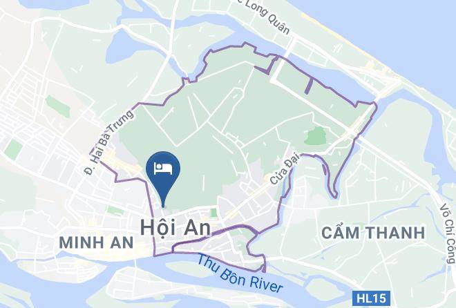 Hi An - Hoi An Green Life Homestay Maps