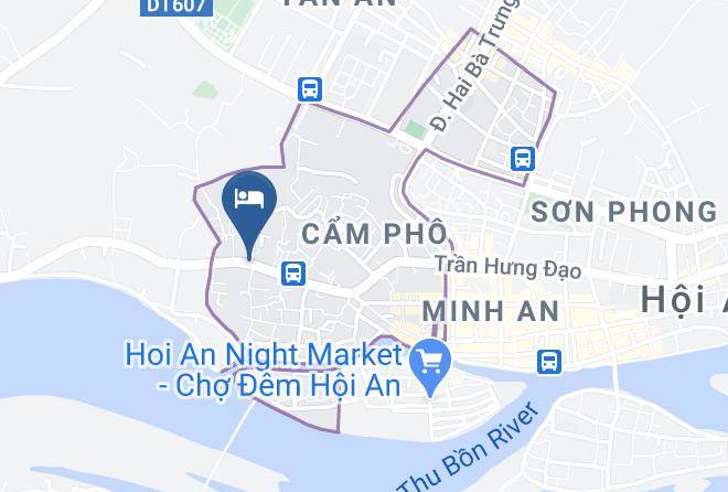 Hi An - Hoian Nostalgia Hotel & Spa Maps