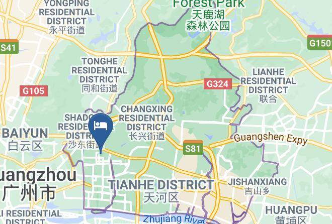 Guangzhou - Hoikong Boutique Hotel Tianshou Branch Maps