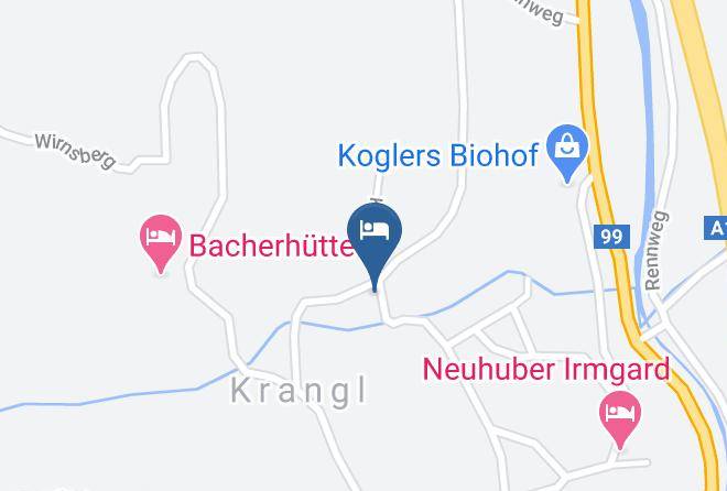 Spittal An Der Drau - Hoisenhutte Fam Genser Maps