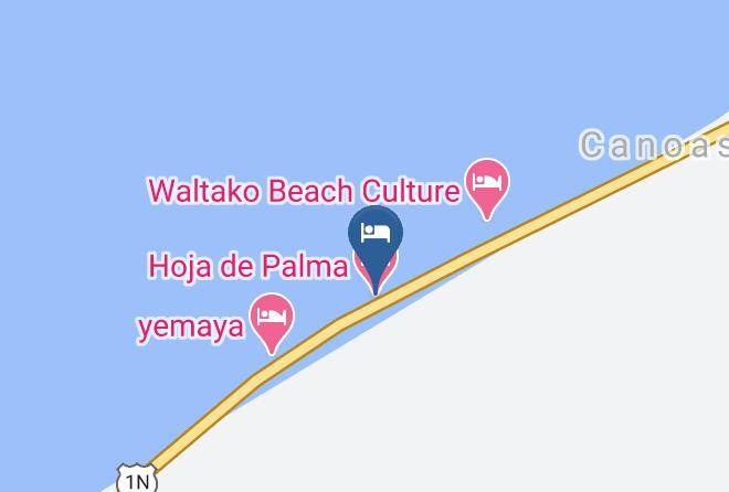 Contralmirante Villar - Hoja De Palma Bungalows Maps
