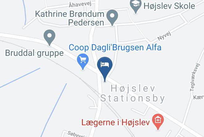 Hojslev - Hojslev Kro Overnatning Skive Maps