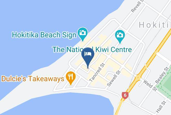 Westland - Hokitika Fire Station Boutique Accommodation Maps