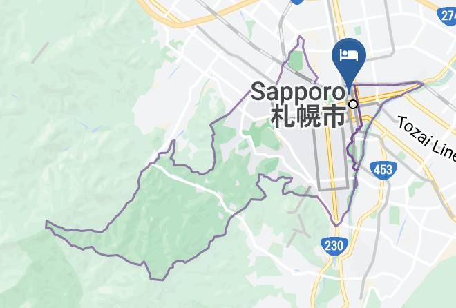 Sapporo City Chuo Ward - Hokke Club Sapporo Maps