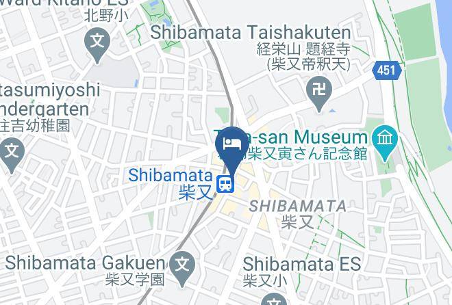 Katsushika Ward - Hokusai Shibamata Ryokan Maps