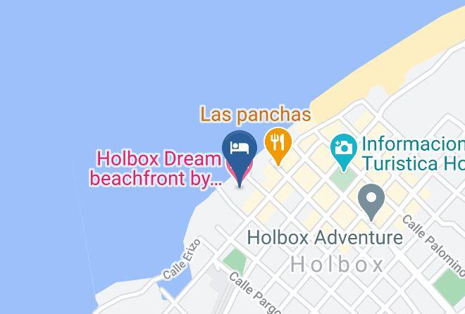 Lazaro Cardenas - Holbox Dream Beachfront By Xperience Hotels Maps