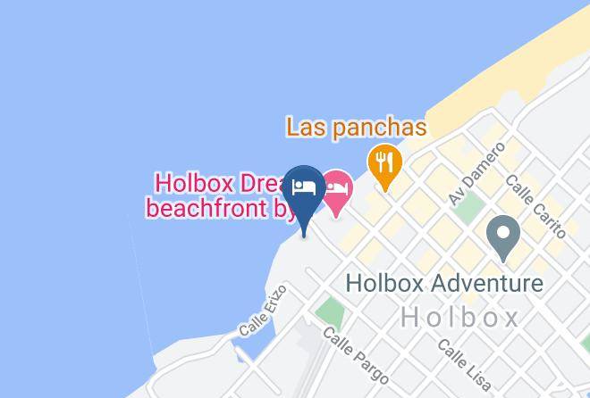 Lazaro Cardenas - Holbox Fly Fishing Lodge Maps