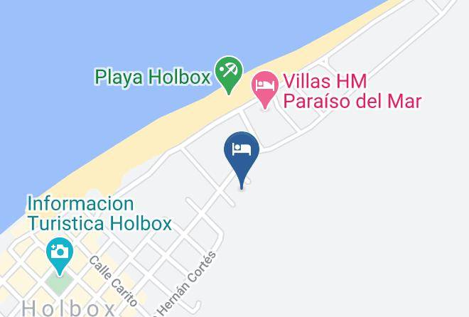 Lazaro Cardenas - Holbox Hotel Ida Y Vuelta Maps