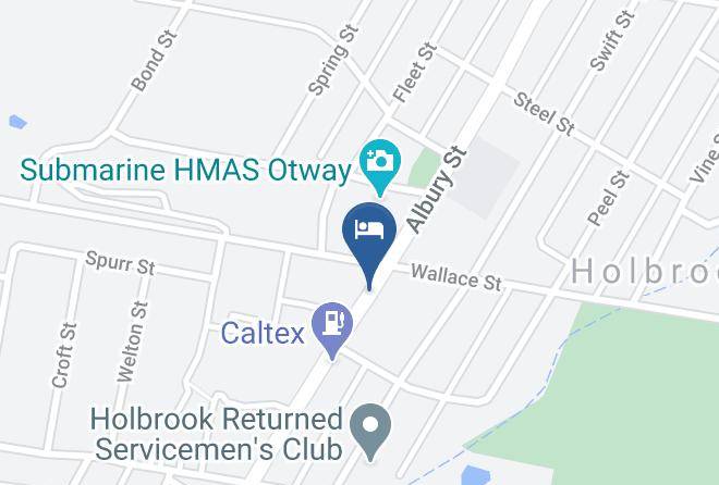 Holbrook Skye Motel Map