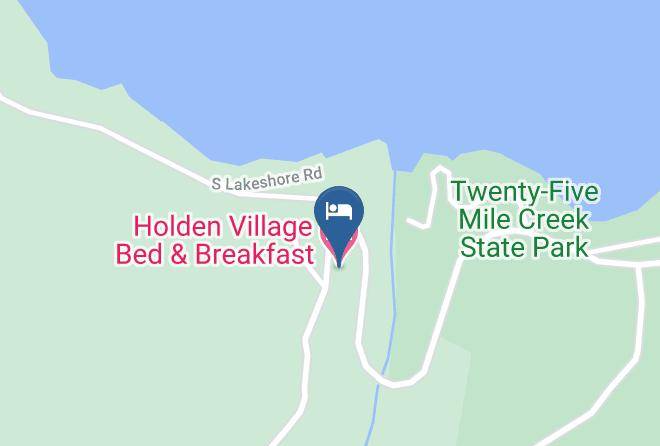 Holden Village Bed & Breakfast Harita - Washington - Chelan
