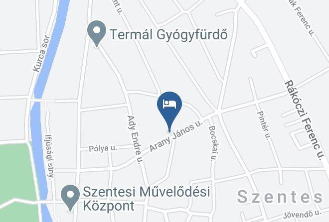 Szentes - Holdfeny Panzio Maps