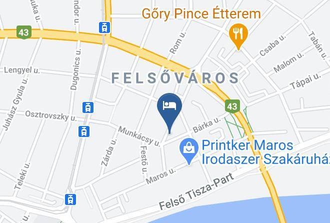 Szeged - Holdfenyszallas Maps