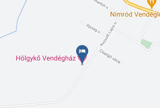 Farkasgyepu - Holgyko Vendeghaz Maps