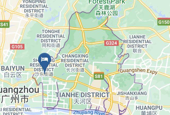 Guangzhou - Holida Hotel Maps