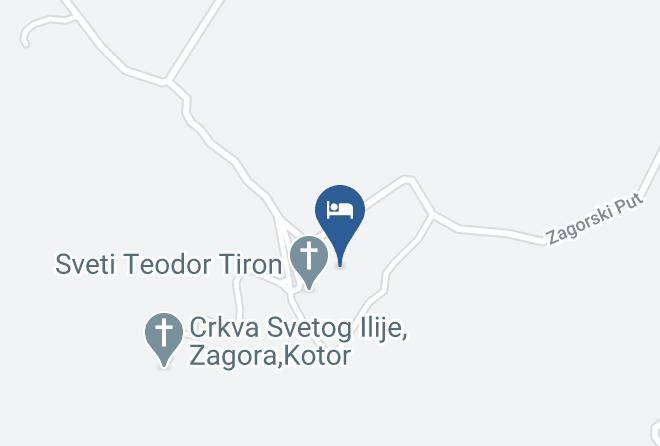 Kotor - Holidau Hause Stari Volat Maps