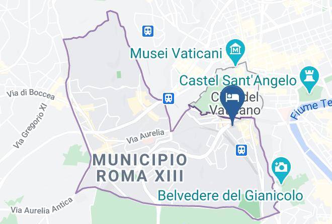 Rome - Holiday A San Pietro Maps