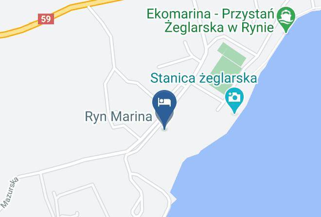 Gizycki - Ryn Marina Maps