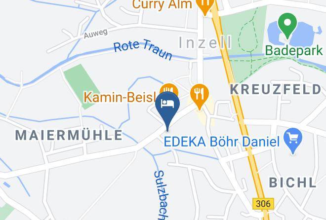 Traunstein - Kochs Ferienwohnungen Inzell Maps