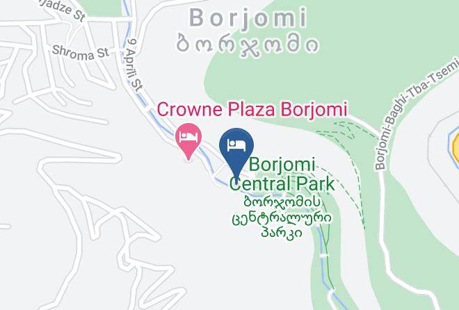 Borjomi - Holiday Apartment Neli Maps