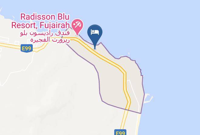 Taween Area - Holiday Beach Resort Maps