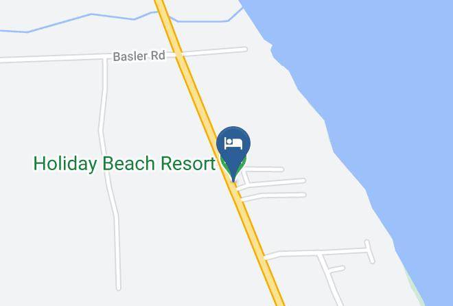 Sanilac County - Holiday Beach Resort Maps