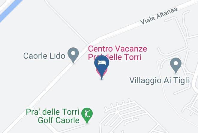 Venice - Centro Vacanze Pra' Delle Torri Maps